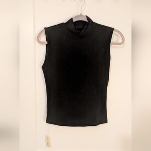 Black Sleeveless Top